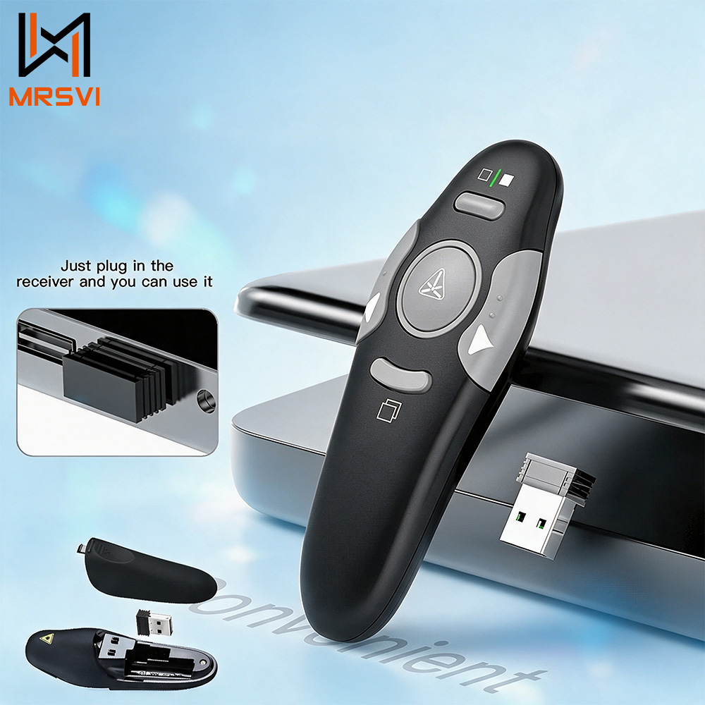 Presentation Remote Laser - MRSVI 무선 프레젠테이션 클리커 레이저 포인터