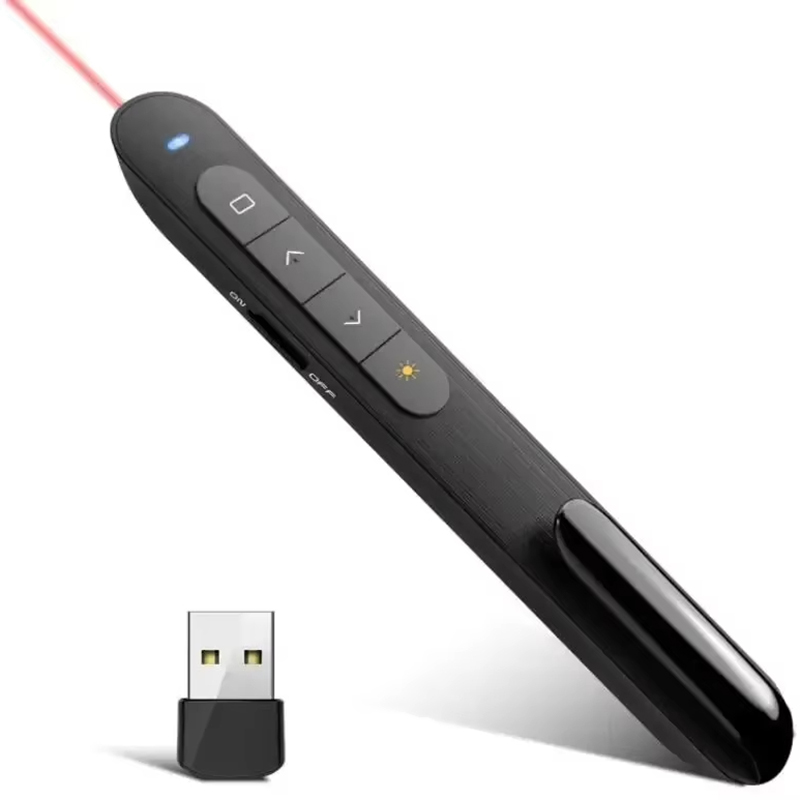 Presentation Remote Laser - 무선 프레젠터 레이저 페이지 넘김 펜