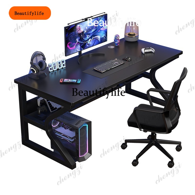 Office Tech Design - B567 모던 테크센스 컴퓨터 책상 디자이너