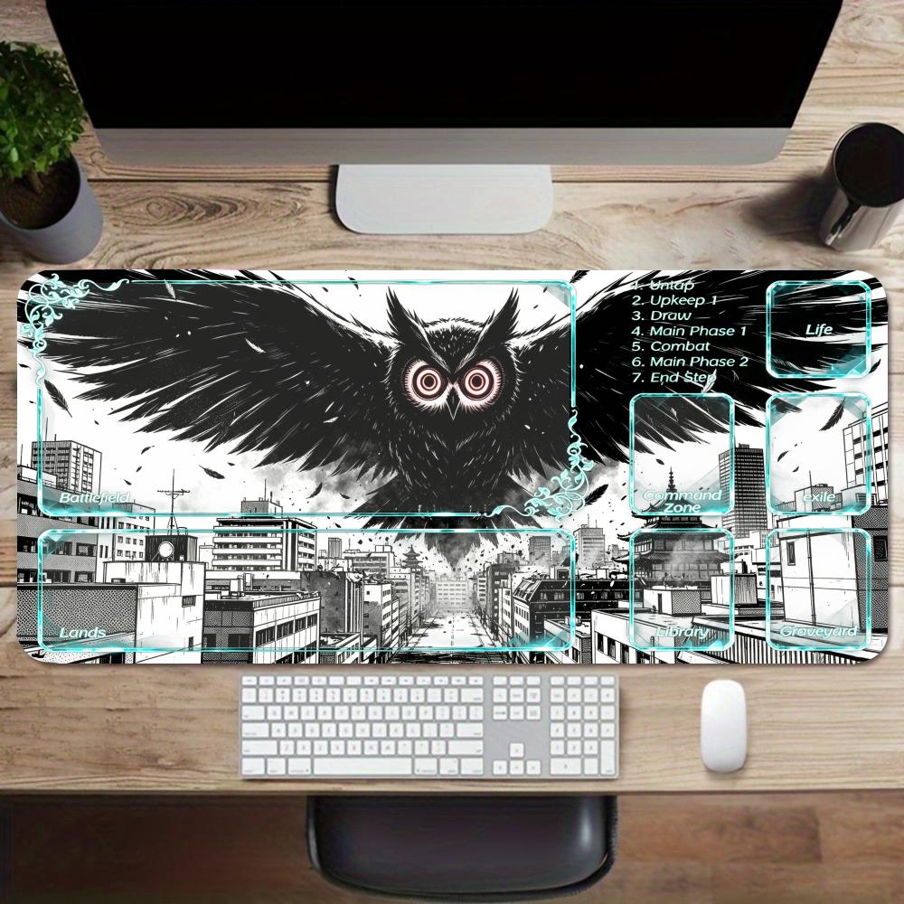 Office Tech Desk - 시티 다크 비스트 플레이매트 시안 테크