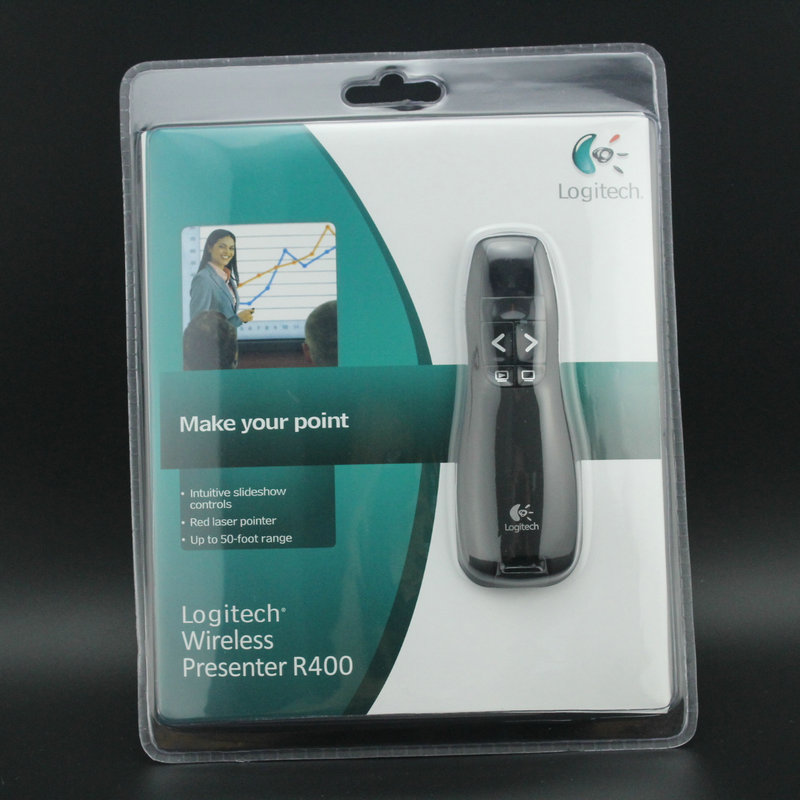 Presentation Remote Laser - Logitech R400 무선 발표자 빨간색 레이저