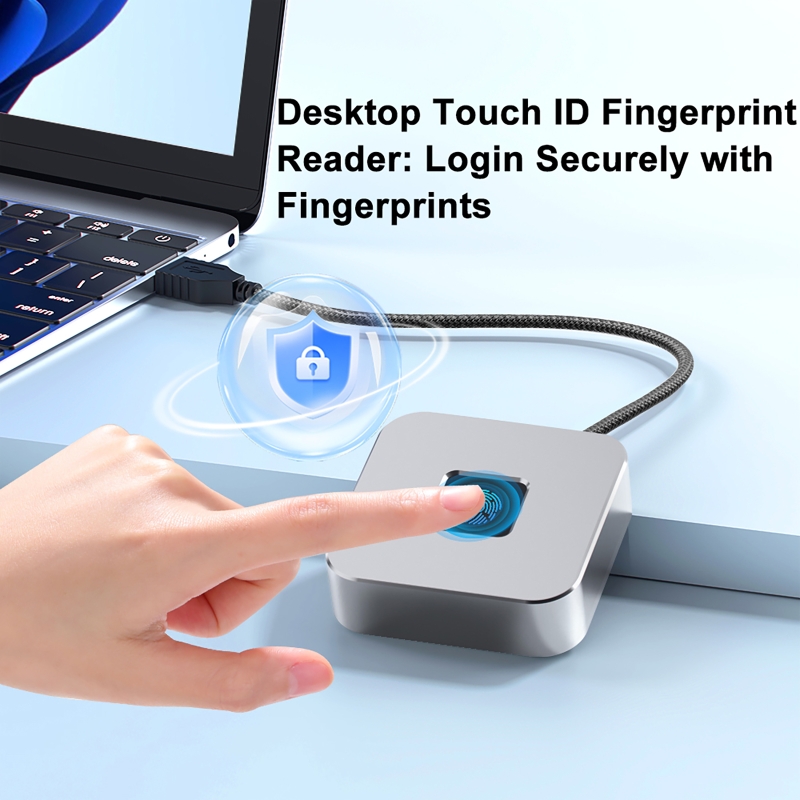 Fingerprint Reader Usb - 5피트 케이블이 포함된 USB 지문 판독기