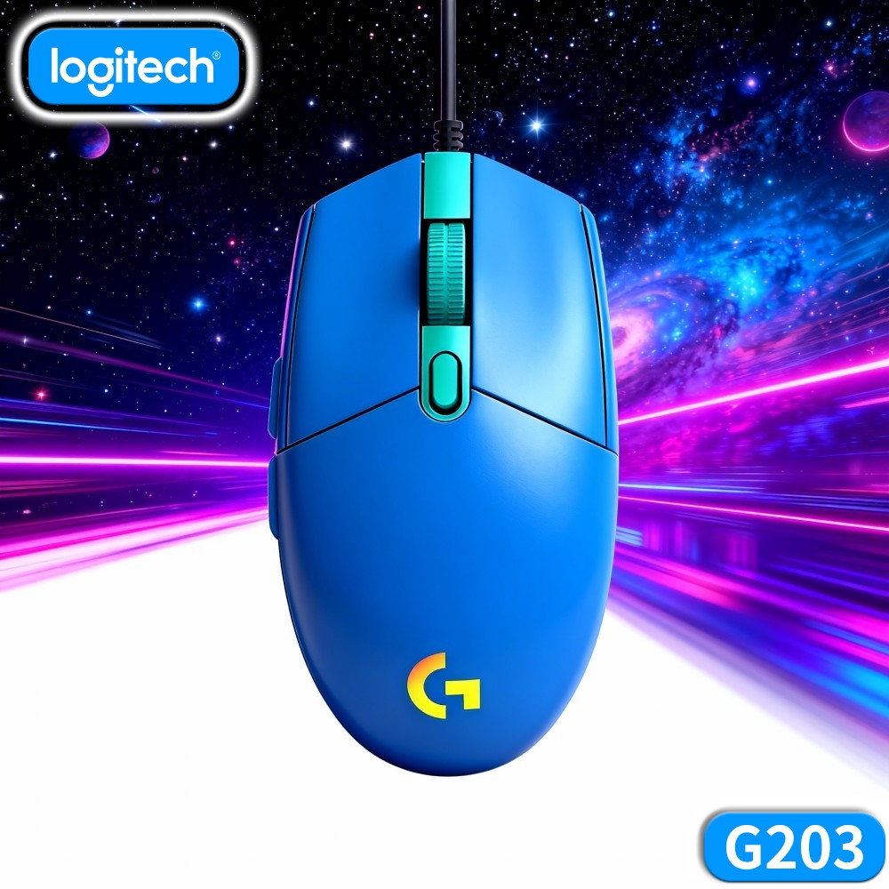 Logitech Mouse G203 - 로지텍 G203 유선 게이밍 마우스 간편한