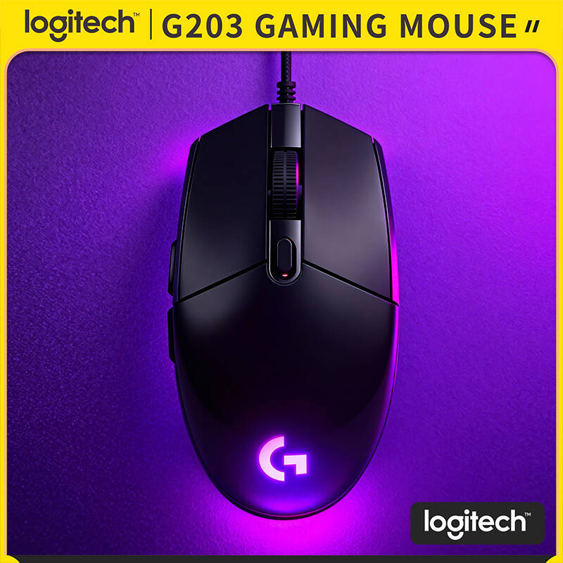Logitech Mouse G203 - 로지텍 G203 게이밍 마우스 LIGHTSYNC RGB