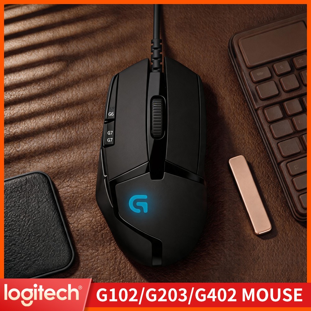 Logitech Mouse G203 - 로지텍 G102 프로디지 게이밍 마우스, 가볍고