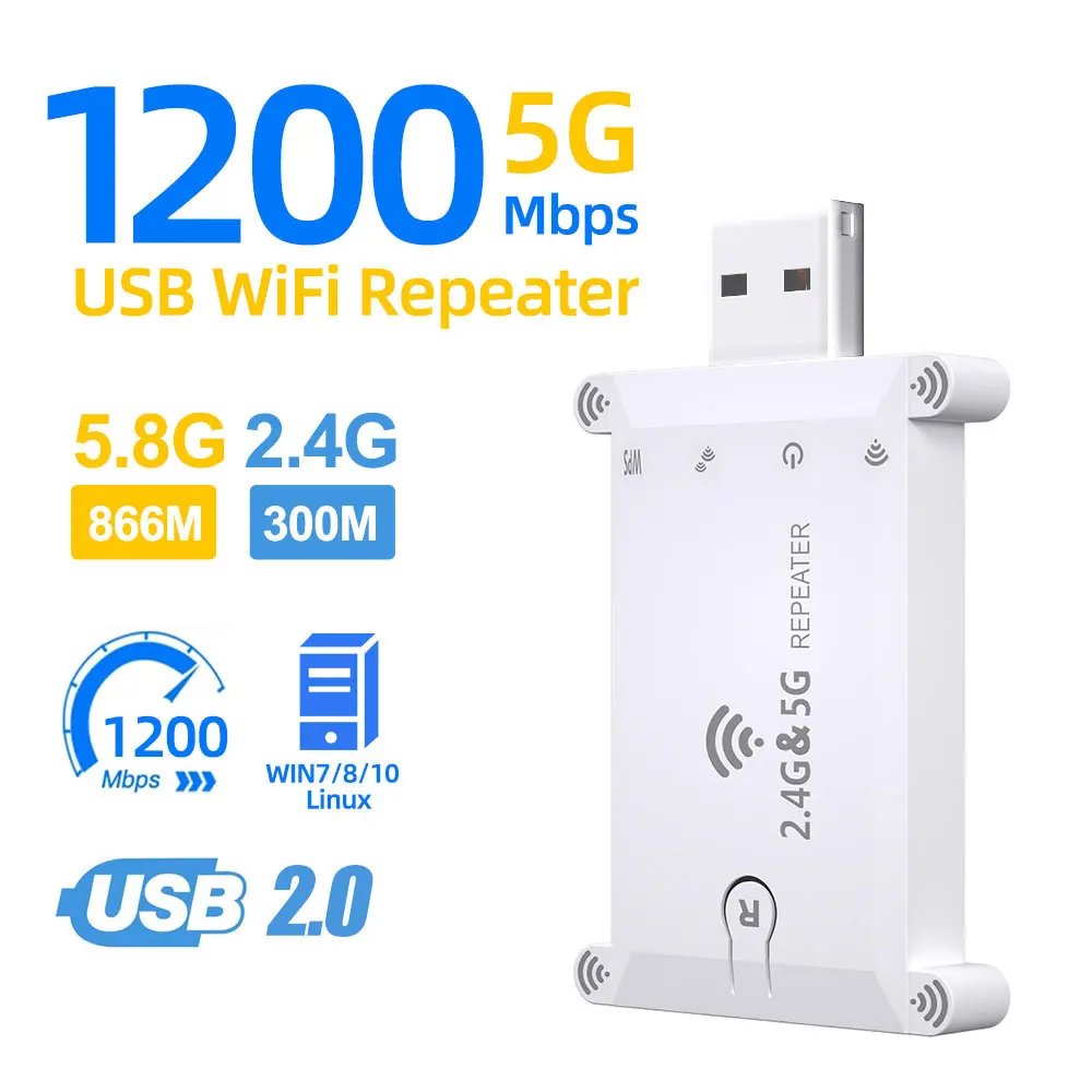 Wifi Range Extender - WiFi FIY 2.4g/5g Usb Wifi 리피터