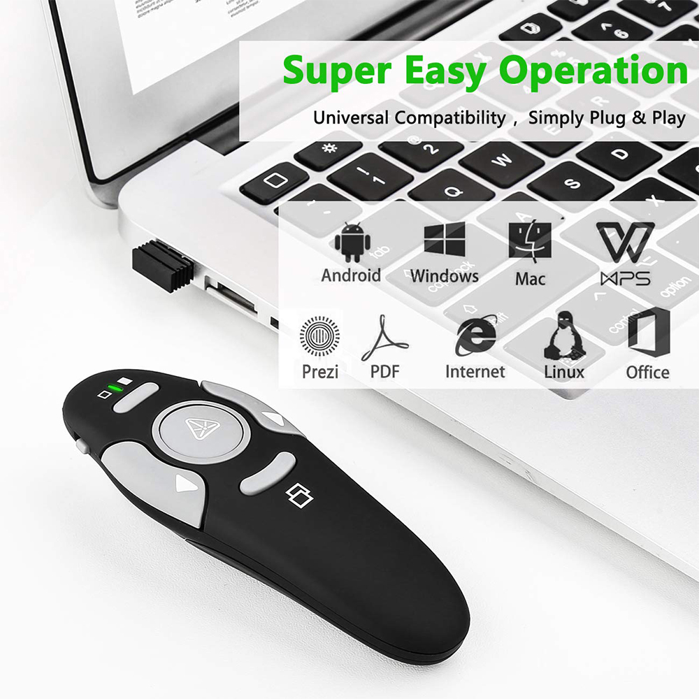 MRSVI 무선 프레젠테이션 클리커 레이저 포인터 US - Presentation Remote Laser 리뷰 및 가격