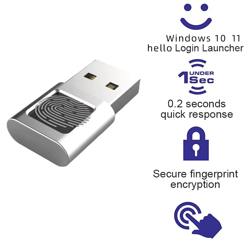 노트북 PC용 Windows Hello USB 지문 인 - Fingerprint Reader Usb 리뷰 및 가격