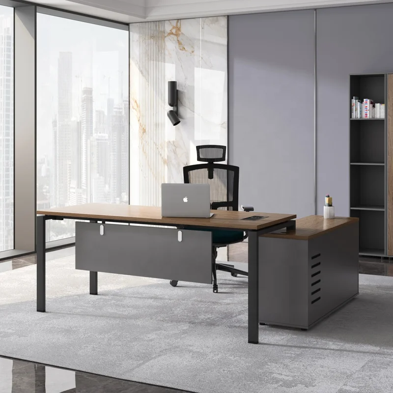 현대적인 하이테크 사무용 가구 다리 테이블 목재 건물  - Office Tech Design 리뷰 및 가격