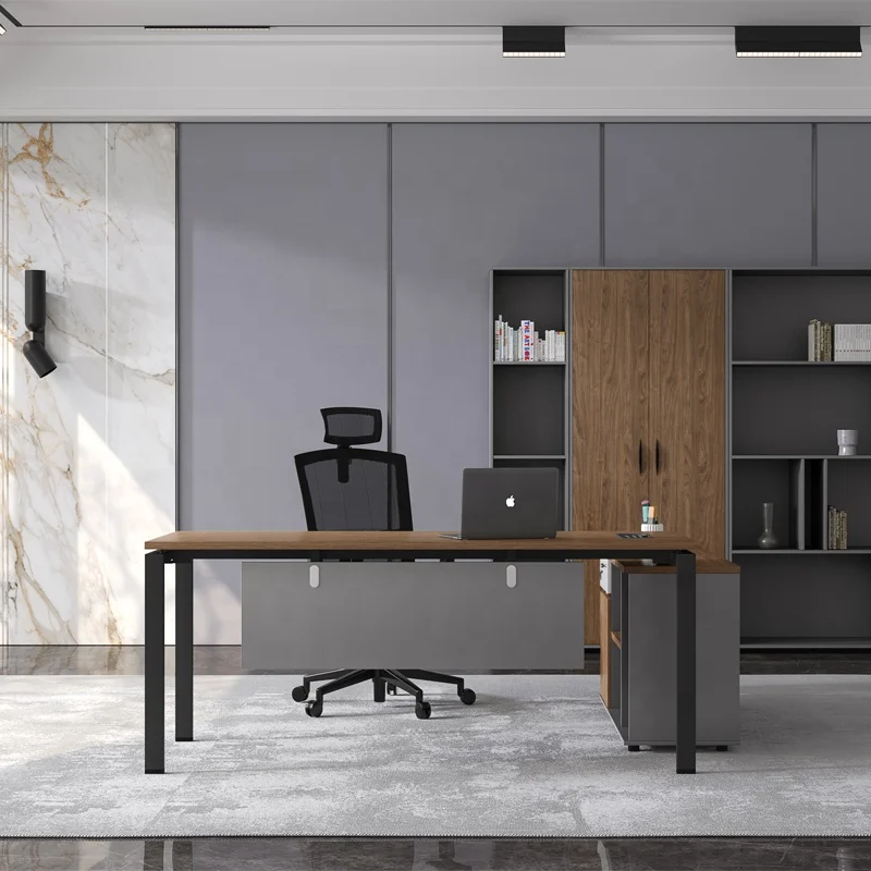 현대적인 하이테크 사무용 가구 다리 테이블 목재 건물  - Office Tech Design 리뷰 및 가격
