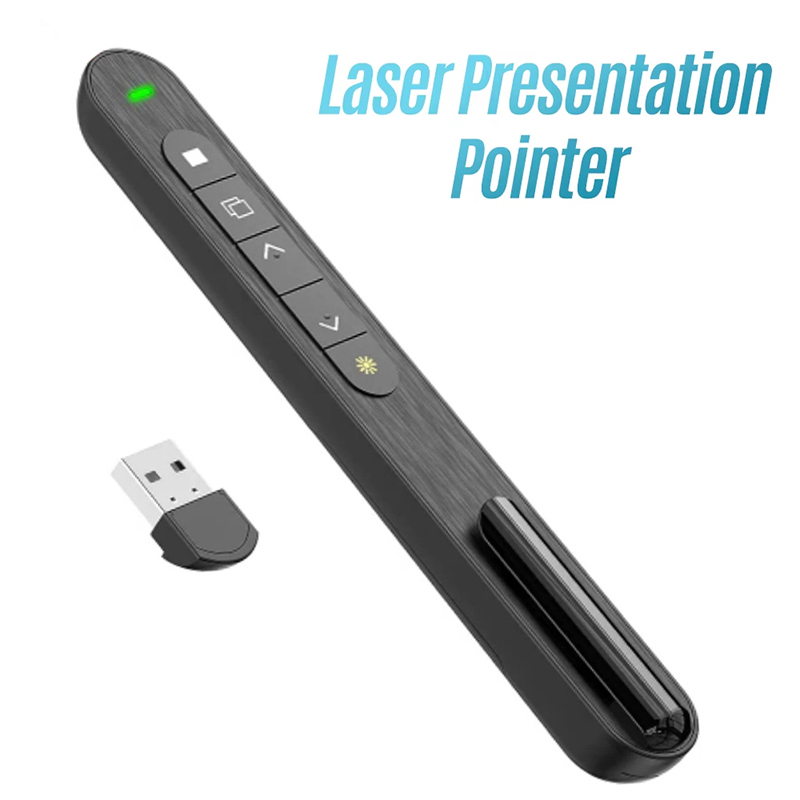 무선 프레젠터 레이저 페이지 넘김 펜 2.4G 볼륨 리 - Presentation Remote Laser 리뷰 및 가격
