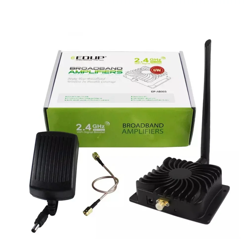 EDUP AB003 8W WiFi 부스터 2.4GHz  - Wifi Range Extender 리뷰 및 가격