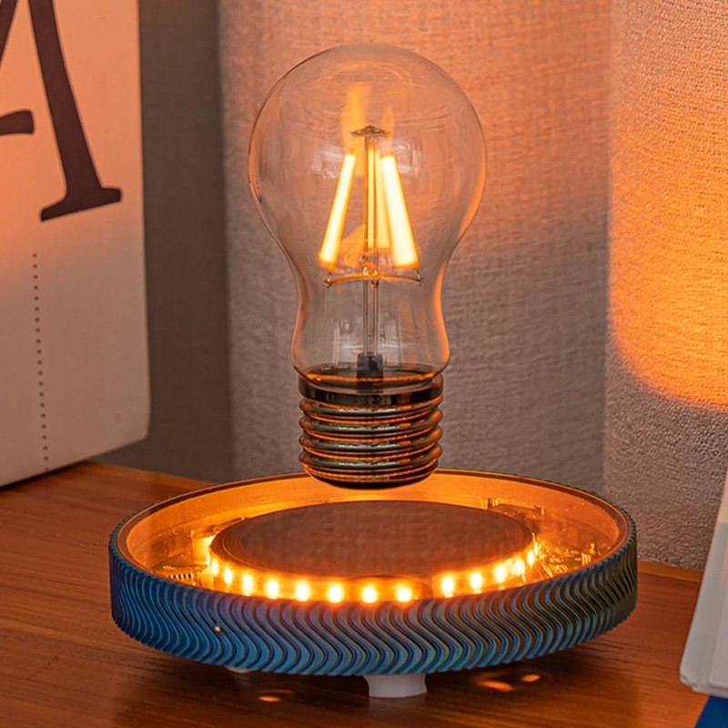 무선 LED 전구 데스크 램프, 공중 부양되는 디자인으 - Office Tech Desk 리뷰 및 가격