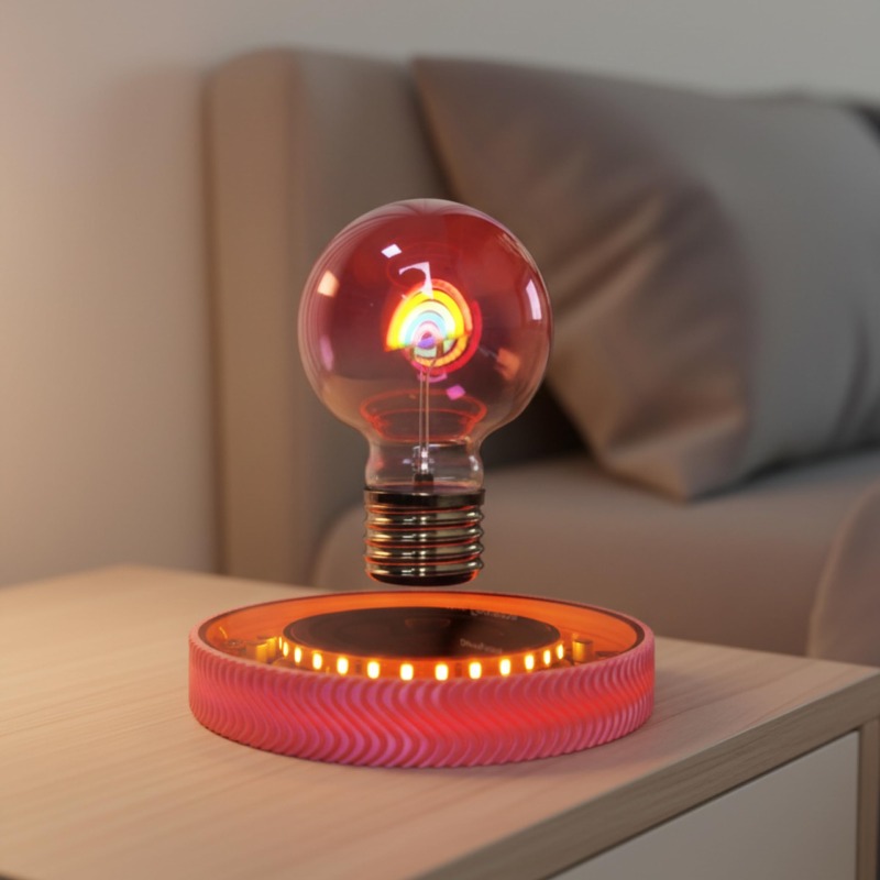 무선 LED 전구 데스크 램프, 공중 부양되는 디자인으 - Office Tech Desk 리뷰 및 가격