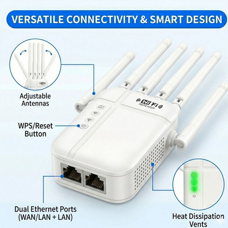Regaton WiFi 6 익스텐더 1800Mbps 듀 - Wifi Range Extender 리뷰 및 가격