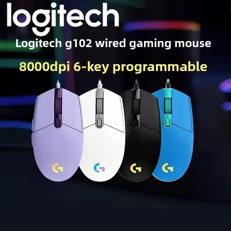 로지텍 G102/G203 E-스포츠 그래픽 디자인 인체 - Logitech Mouse G203 리뷰 및 가격