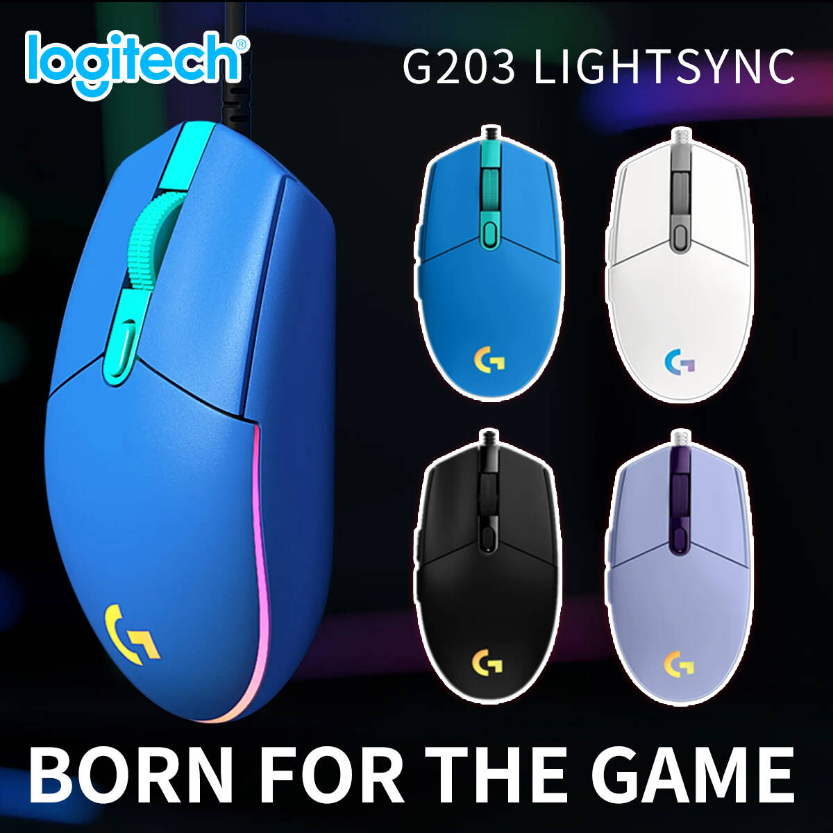 로지텍 G203 프로디지 RGB 유선 게이밍 마우스,  - Logitech Mouse G203 리뷰 및 가격