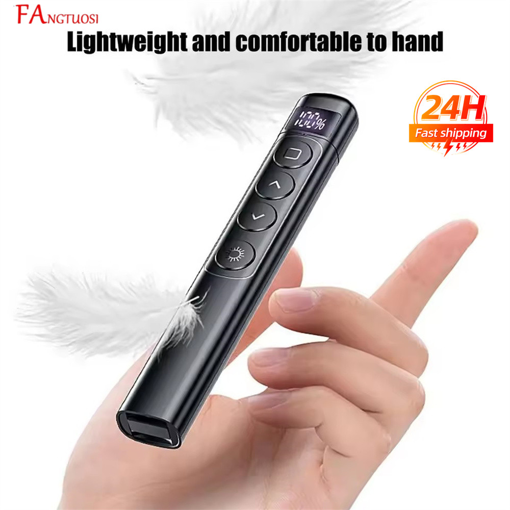 새로운 무선 PPT 리모컨 펜 프로젝터 페이지 펜, 리 - Presentation Remote Laser 리뷰 및 가격