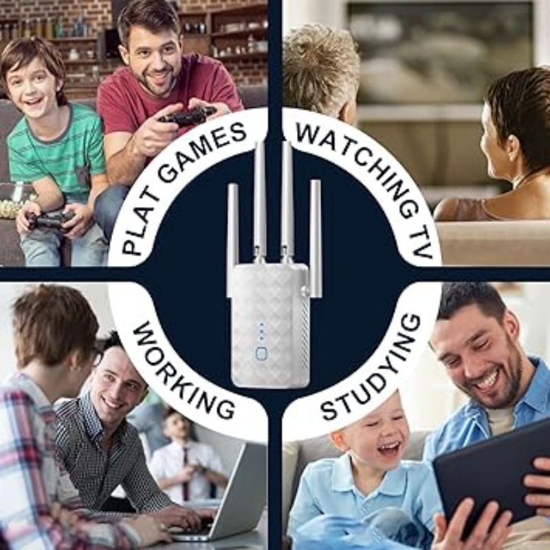 1200Mbps WiFi 리피터 무선 2.4G/5GHz - Wifi Range Extender 리뷰 및 가격